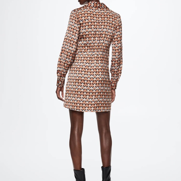 Mango wrap dress size M (us 6) - Picture 4 of 6